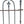 Load image into Gallery viewer, 14 Ft of Antique Wrought Iron Hairpin Fencing GA20877

