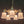 Load image into Gallery viewer, Restored 5 Light Brass Victorian Pan Chandelier w/ Textured White Shades GS01021
