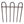 Load image into Gallery viewer, 35 Ft of Antique Wrought Iron Hairpin Fencing GA21128
