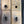Load image into Gallery viewer, Restored Solid Brass Oval Doorknob Backplates w/ Keyholes 7 1/4" x 2 1/8 GA279
