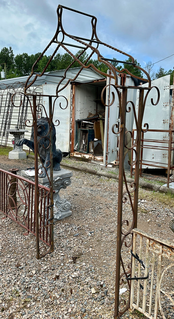 8 Ft Wrought Iron Arbor GA20279