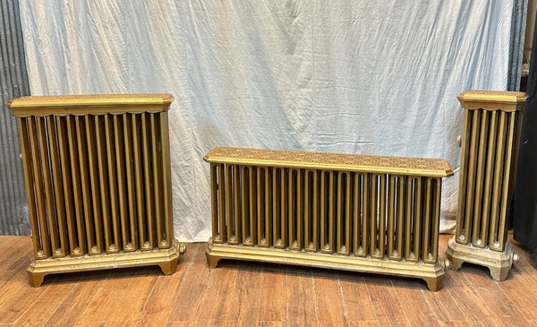 A.A. Griffing Iron Co. Cast Iron Radiator Set - PAT. 1874 - GA20546