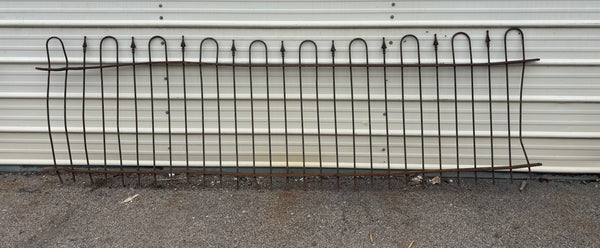47 Feet of Wrought Iron Fence Panels GA21223