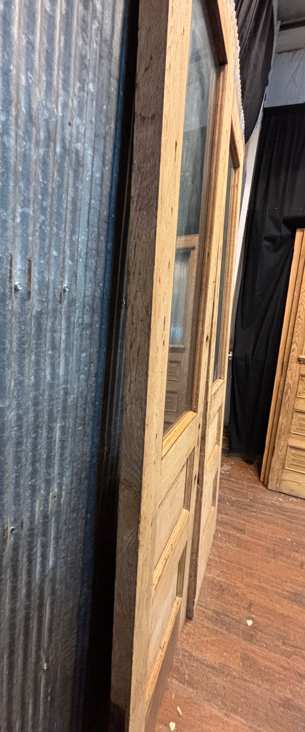 Pair of Doors with Beveled Glass GA21436