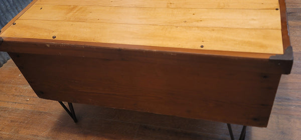 Restored Super Hatcher Chicken Incubator Coffee Table 59"x 31 1/2" x 19" GS01066