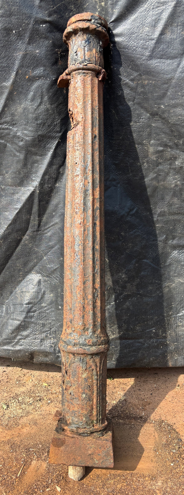 Pair of Victorian Cast Iron Newel Posts GA21583