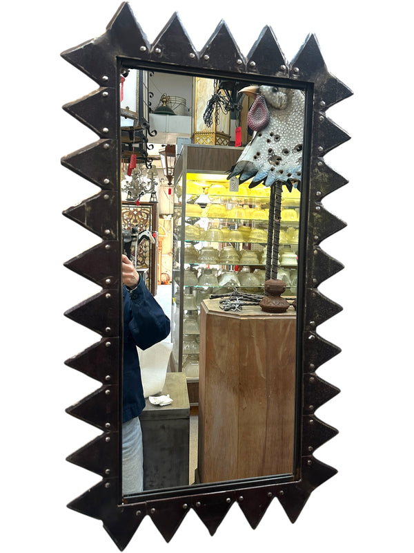 Repurposed Farm Equipment Steel Blade Custom-Made Mirror GA20997