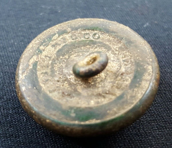 Civil War Dug Cold Harbor Battlefield Virginia State Seal Button GS010927
