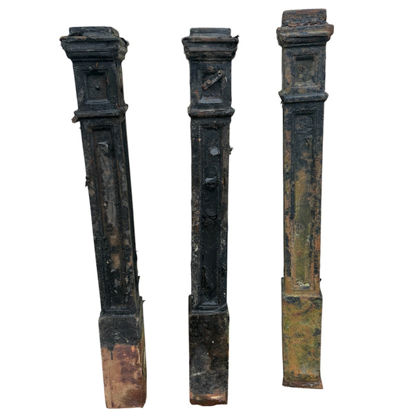 Antique Decorative Victorian Cast Iron Fence Panels & Posts GA21127