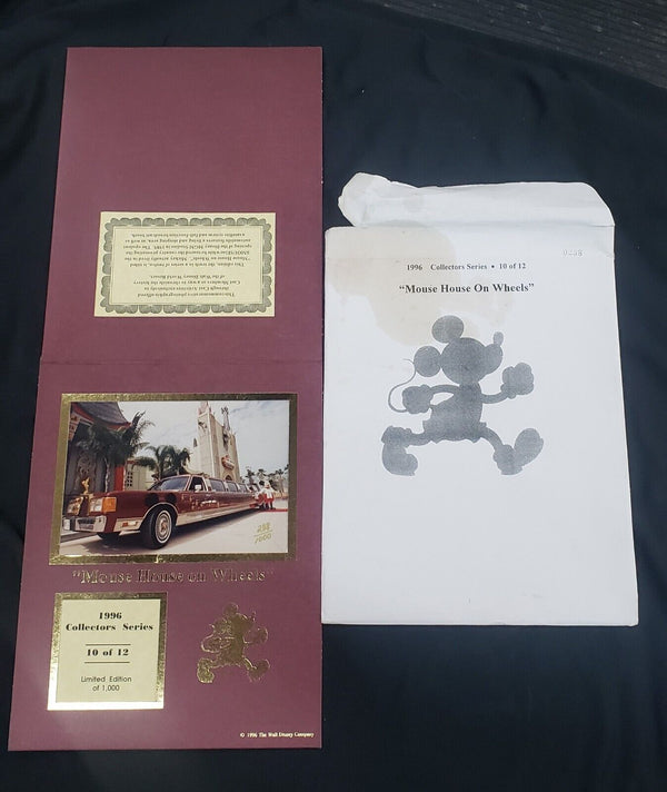 1996 Walt Disney World Collector Series Limited Edition Photos Set of 9 GA9513