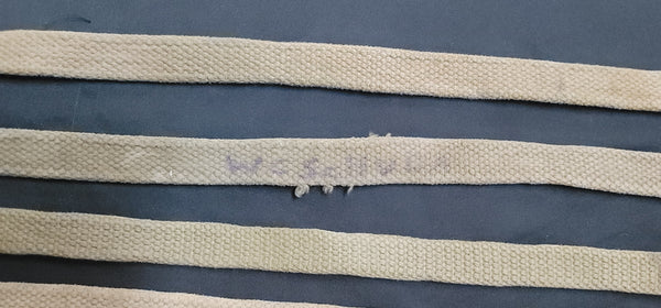 Set Of 10 WWII M1941 Bed Roll Equipment Straps GS01086