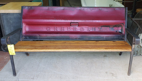 Custom Made Chevrolet Tail Gate Bench #GA9176