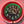 Load image into Gallery viewer, Red &amp; Green Double Neon Advertising Clock for Smith Bros with Hand Painted Face #GA9186
