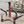 Load image into Gallery viewer, 1880&#39;s Cast Iron Dye Factory Breakroom Table Base with 4 Swing Out Seats GA9357
