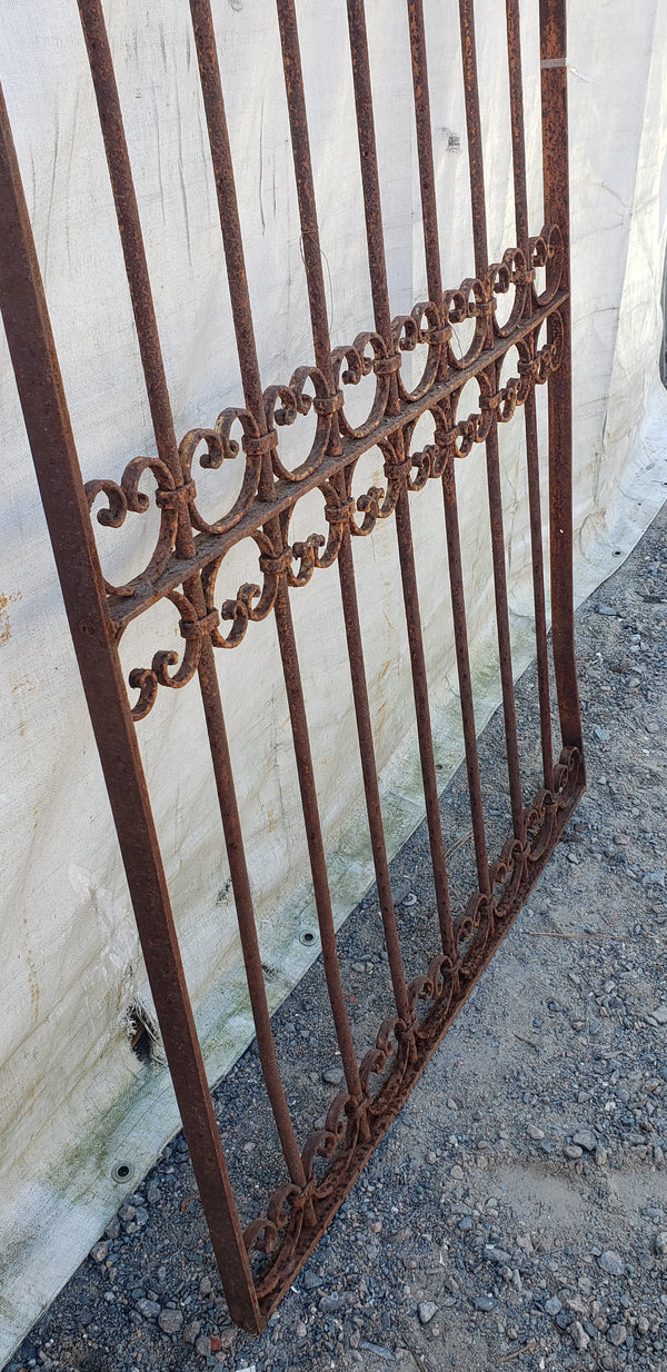 Large Wrought Iron Gate Panel 87 1/4" Tall by 38 1/4"  Wide GA9439