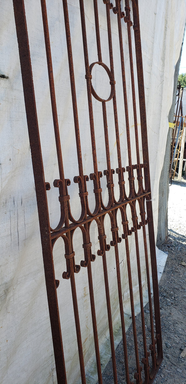 Wrought Iron Gate Panel 79" Tall by 36"  Wide GA9440
