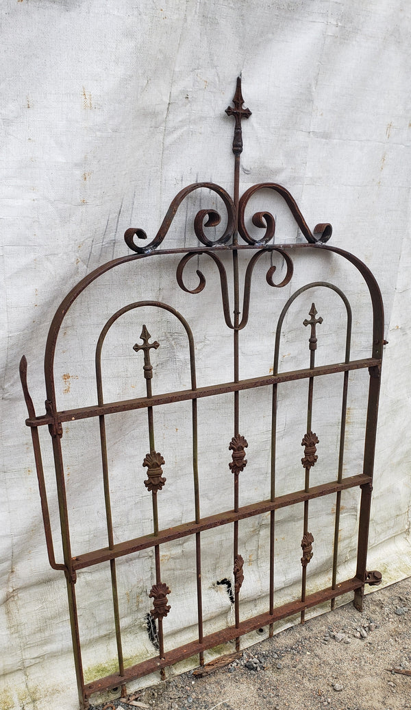 Gothic Style Wrought Iron Gate 31 1/2" Wide x 39" Tall GA9525