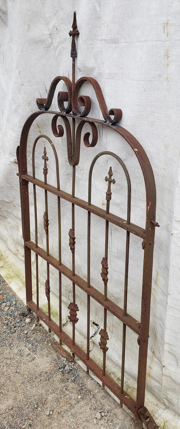 Gothic Style Wrought Iron Gate 31 1/2" Wide x 39" Tall GA9525