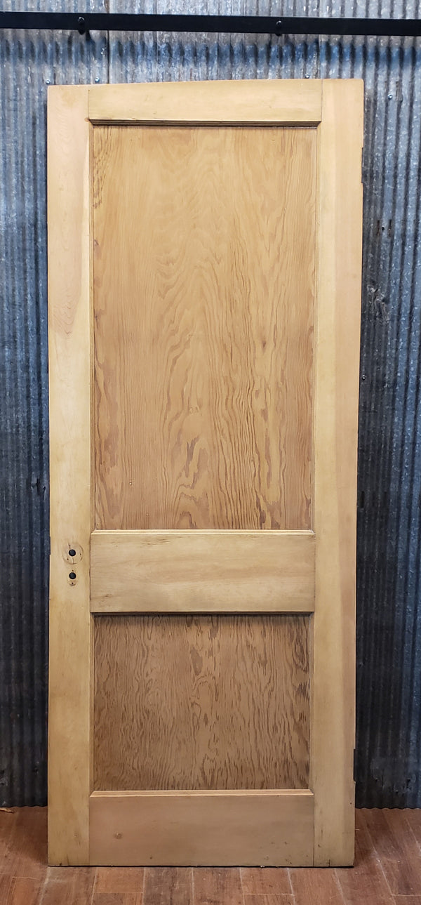 Newly Stripped 2 Panel Interior Door 32" x 80" GA9612