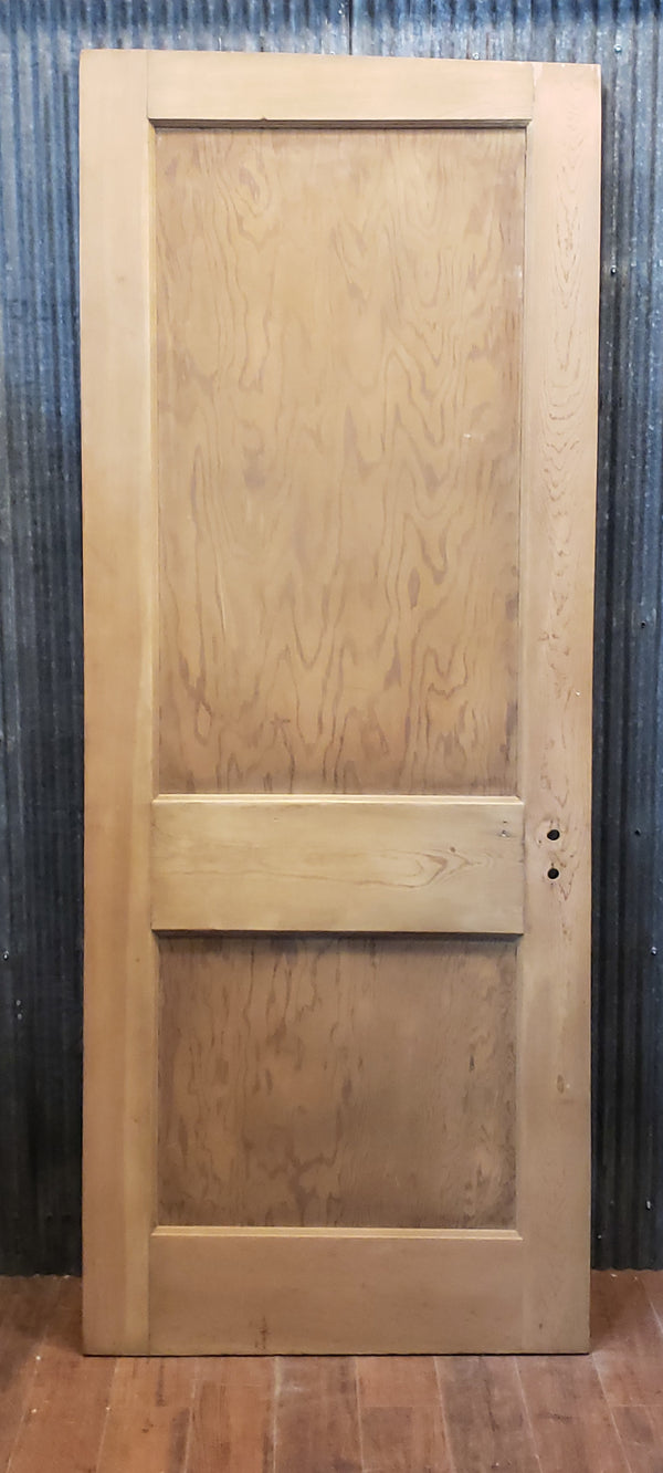 Newly Stripped 2 Panel Interior Door 32" x 80" GA9612