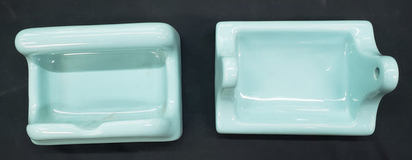 NOS  11 Piece Seafoam Green Turquoise Porcelain Bathroom Fixtures GA9659