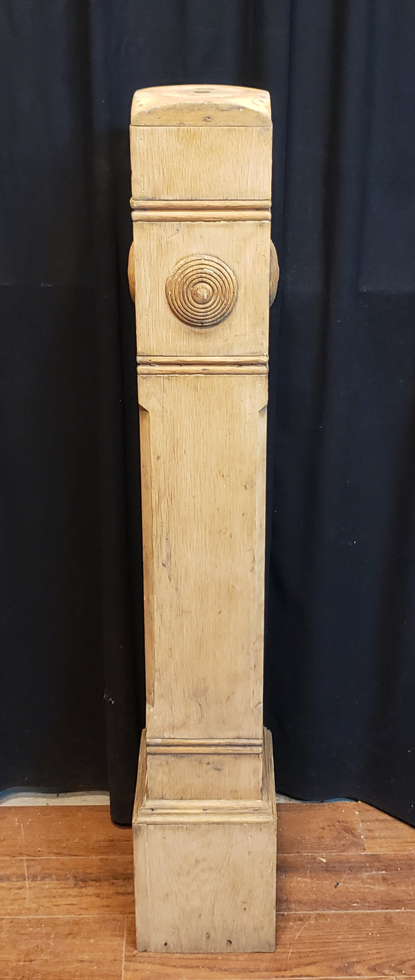 Restored Solid Oak Newel Post 49 3/4" by 8 1/2"  GA9708