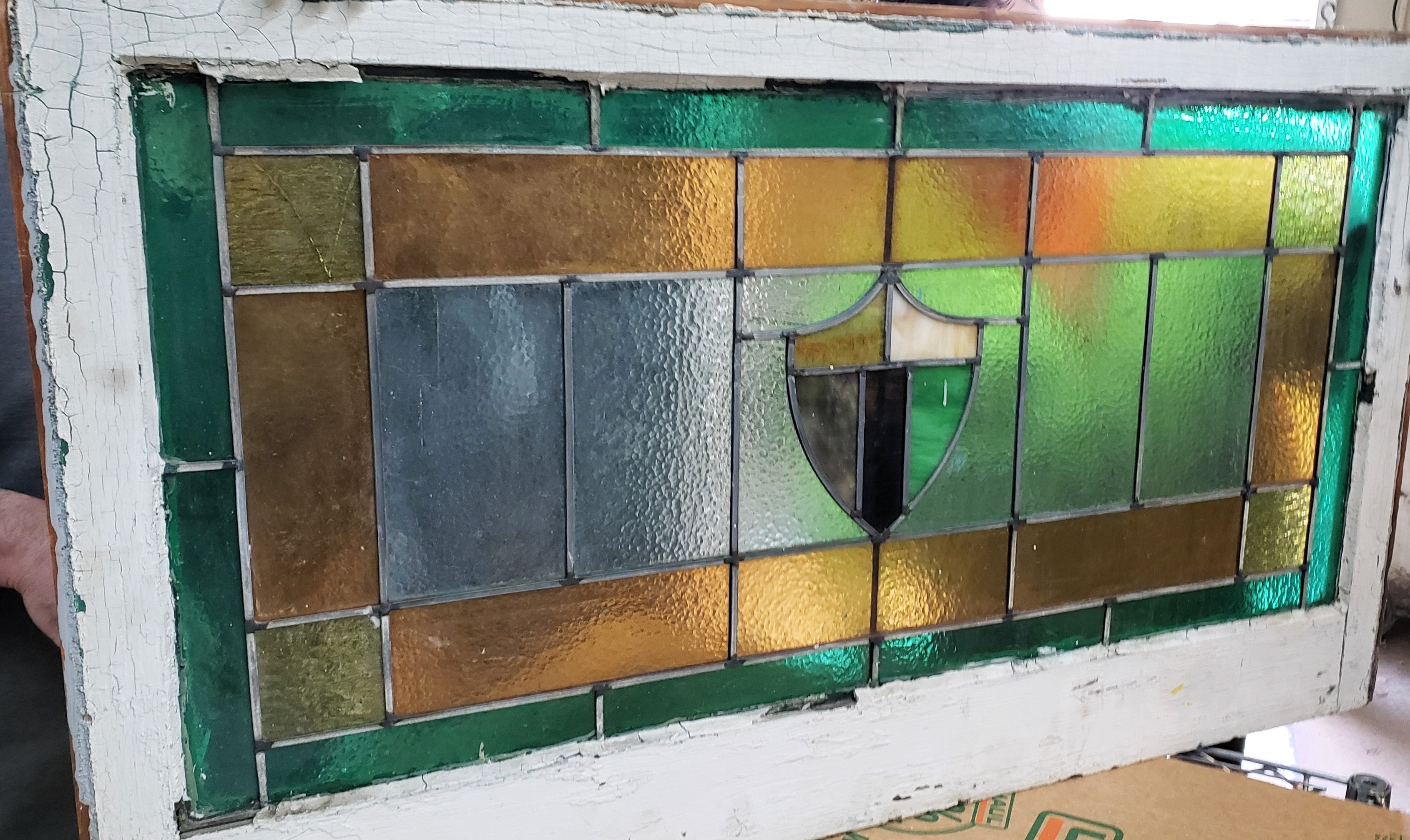 （特別価格）Stained Glass Window Stained Glass Window Panel-- 