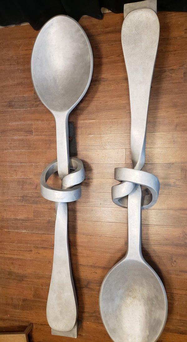 Vintage Cast Aluminum Spoons from Anthropologie/Urban Outfitter's Warehouse at Philly Naval Shipyard GA9745