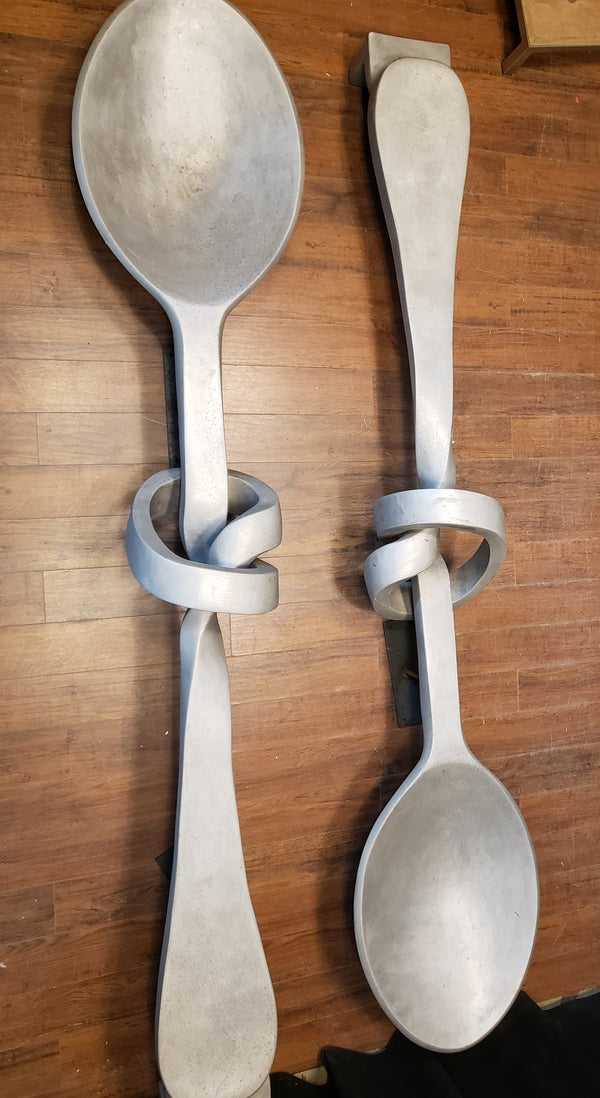 Vintage Cast Aluminum Spoons from Anthropologie/Urban Outfitter's Warehouse at Philly Naval Shipyard GA9745