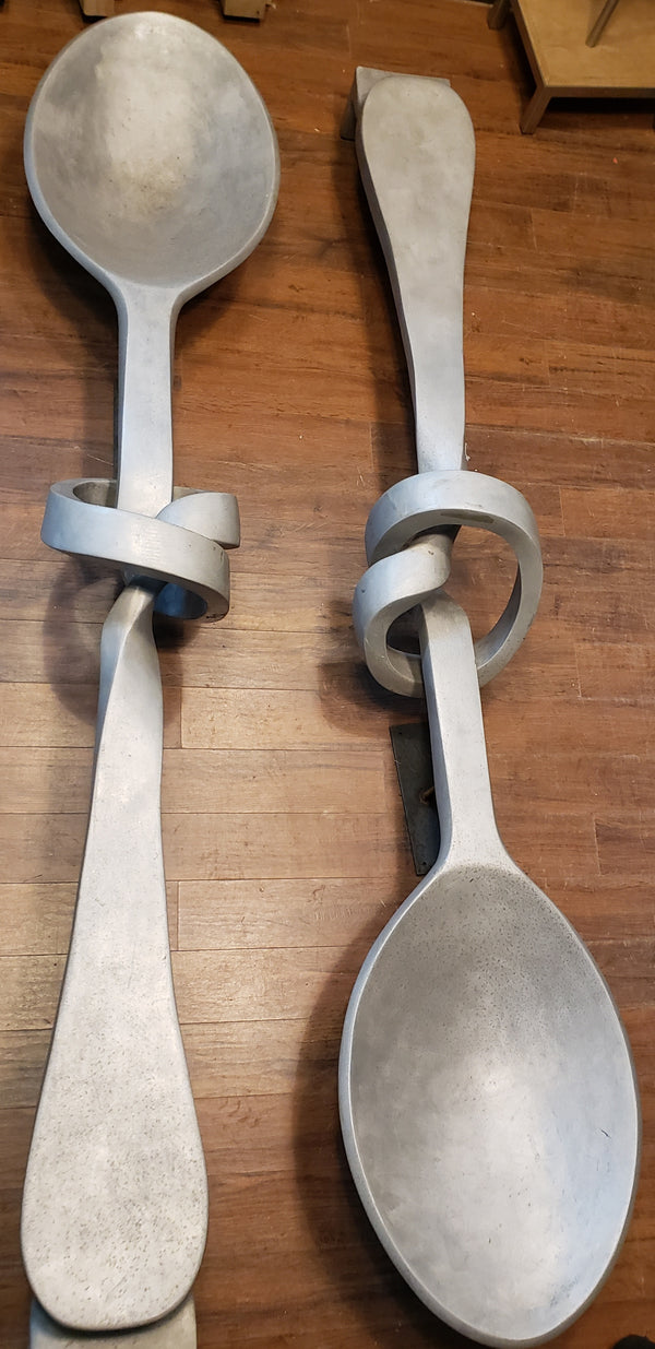 Vintage Cast Aluminum Spoons from Anthropologie/Urban Outfitter's Warehouse at Philly Naval Shipyard GA9745