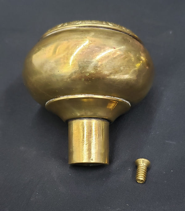 Hand Crafted Cast Brass Virginia State Seal Door Knob Set GA9751