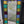 Load image into Gallery viewer, Multi Paned Textured Stained Glass Window 24&quot; x  45&quot; GA9759
