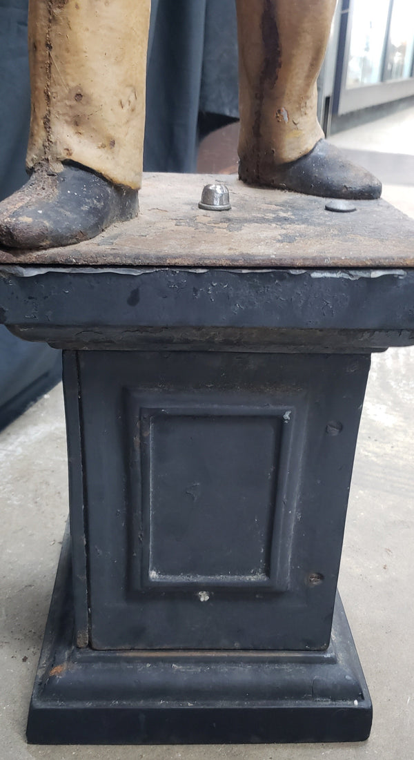 Early 1900's Cast Iron Lawn Jockey GA9833