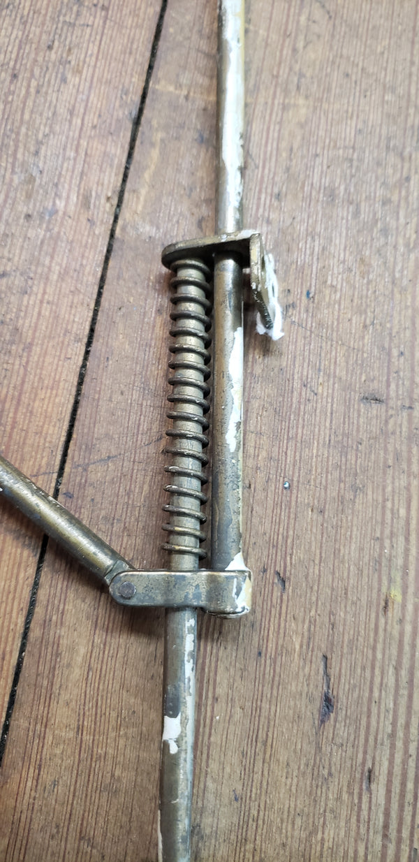 Vintage Brass Transom Window Hardware Operator 42