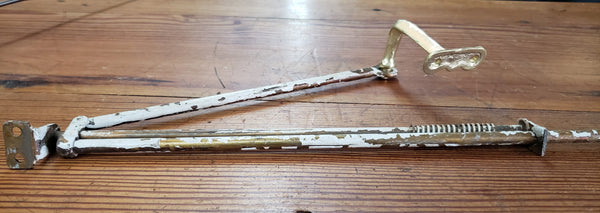 Vintage Brass Transom Window Hardware Operator 52