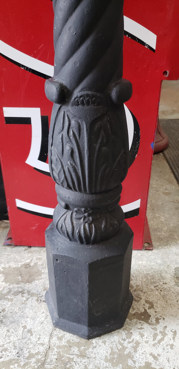 Ornate Reproduction Cast Iron Horse Head Hitching Post 44" Tall GA9848