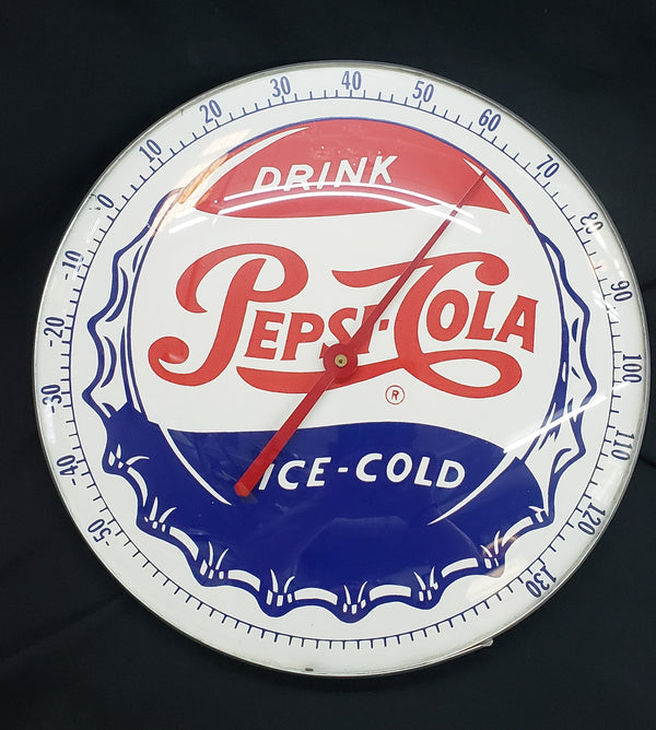 Vintage "Drink Pepsi Cola Ice-Cold" Wall Thermometer GA9849