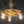 Load image into Gallery viewer, Restored Ornate Art Nouveau Cast Iron 3 Light Chandelier 13&quot; GS00002
