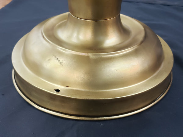 Restored Flush Mount Ceiling Fixture with a 6 3/4" Shade Fitter GS00009