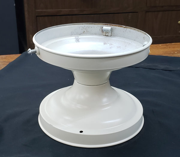 Restored Flush Mount Ceiling Fixture with a 6 1/4" Shade Fitter GS00011