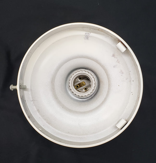 Restored Flush Mount Ceiling Fixture with a 6 1/4" Shade Fitter GS00011