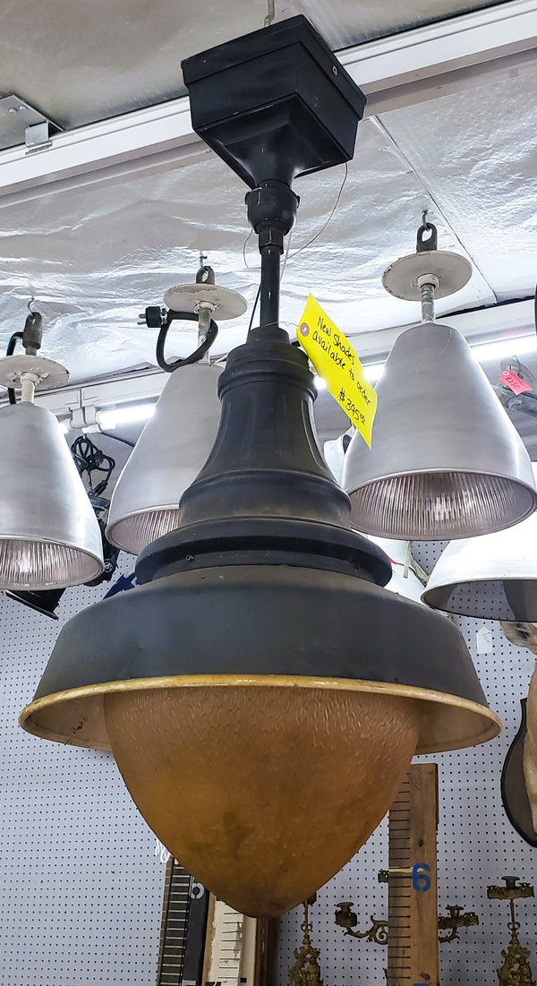 CSX Train Terminal Pendant Light from Fredericksburg VA 37" T x 17" W GS00028