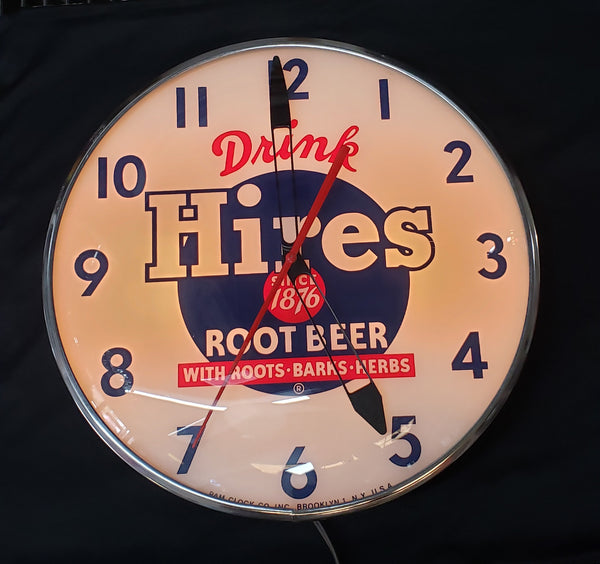 Drink Hires Root Beer with Roots Barks Herbs Since 1876 Wall Clock GS00101