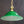 Load image into Gallery viewer, Pair of Large Green &amp; White Cased Pendant Lights with Brass Trim GS00127
