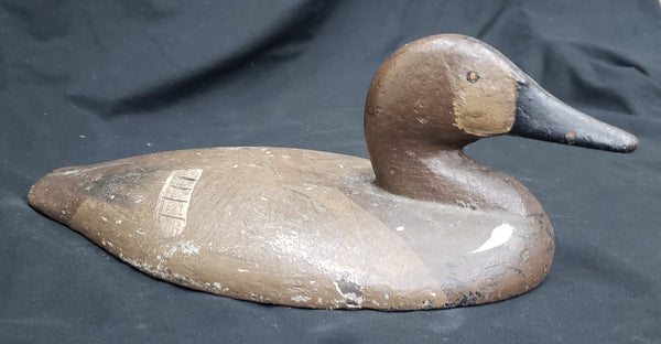 Vintage 23 Pound Cast Iron Canvasback Sink Box Duck  13" x 7" x 4 1/4" GS00343