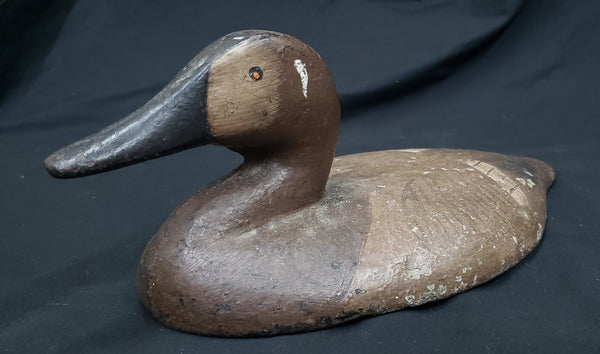 Vintage 23 Pound Cast Iron Canvasback Sink Box Duck  13" x 7" x 4 1/4" GS00343