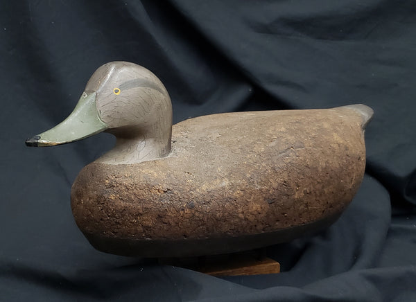 1976 R. Madison Mitchell Cork Duck Decoy 17" x 8 1/2" x 8" GS00347