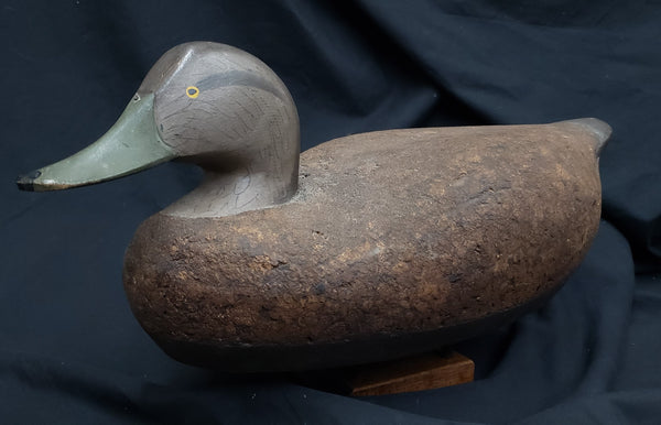 1976 R. Madison Mitchell Cork Duck Decoy 17" x 8 1/2" x 8" GS00347