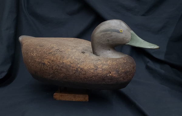 1976 R. Madison Mitchell Cork Duck Decoy 17" x 8 1/2" x 8" GS00347