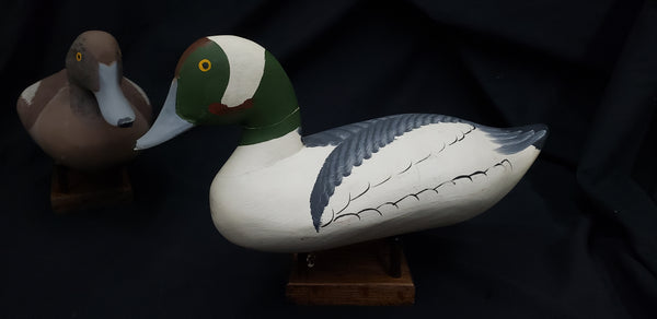 Set of 3 Vintage Hand Made Wooden Duck Decoys  GS00349